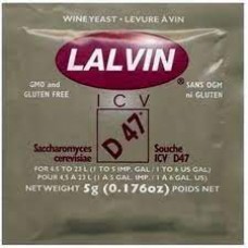 Дрожжи винные Lalvin D47